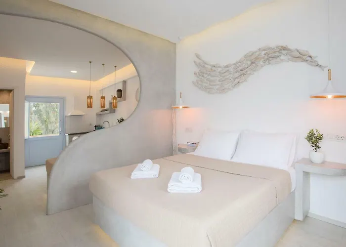 卡马利淡蓝之窗公寓 Kamári