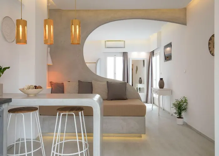 شقة لايت بلو ويندو كاماري Kamári